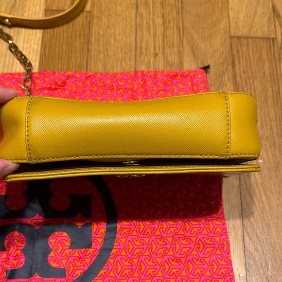 Tory Burch Mustard Crossbody Bag - Picture 9 of 9
